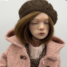Ptichka Art doll Lora (Птичка Лора) Ирины Кузиной капучино