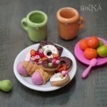 Красивая еда, миниатюра для кукол