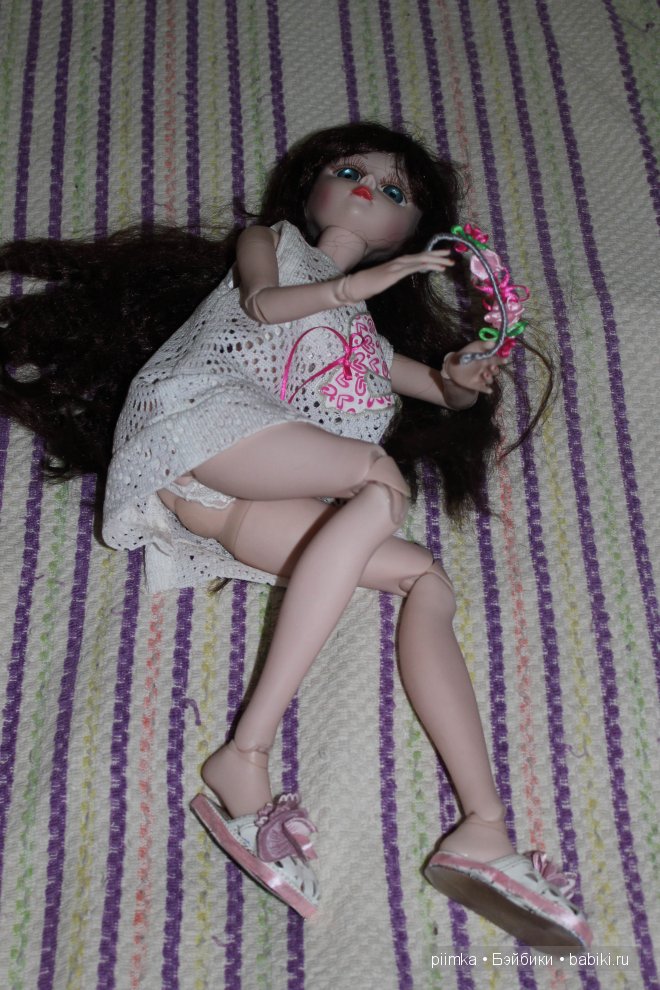 Ободок для девочки-куколки