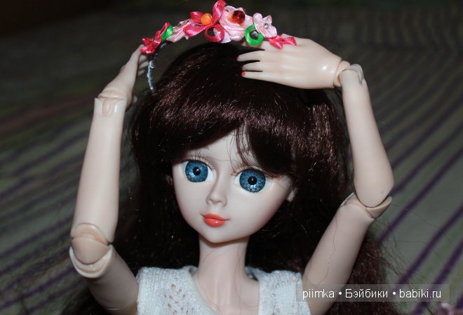 Ободок для девочки-куколки (фото 7)