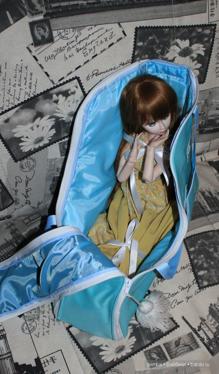 Сумка-переноска для куклы (фото 8)