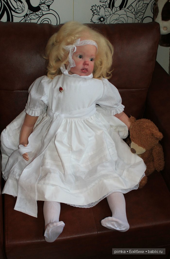 Моя зубастая Тибуша - кукла реборн Маруська
