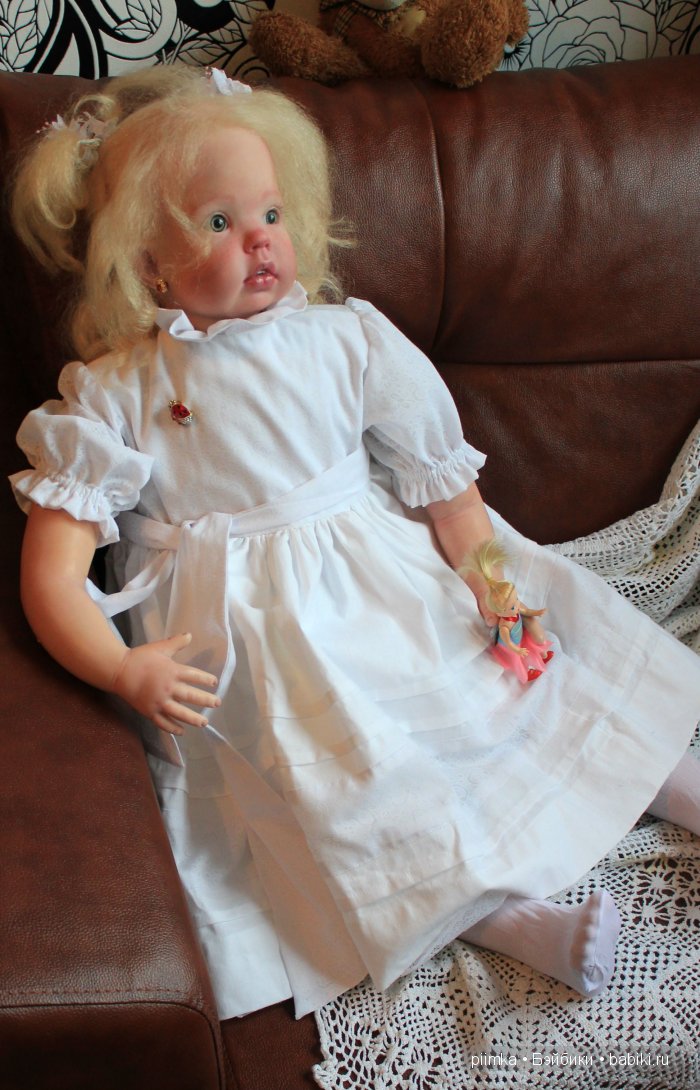 Моя зубастая Тибуша - кукла реборн Маруська