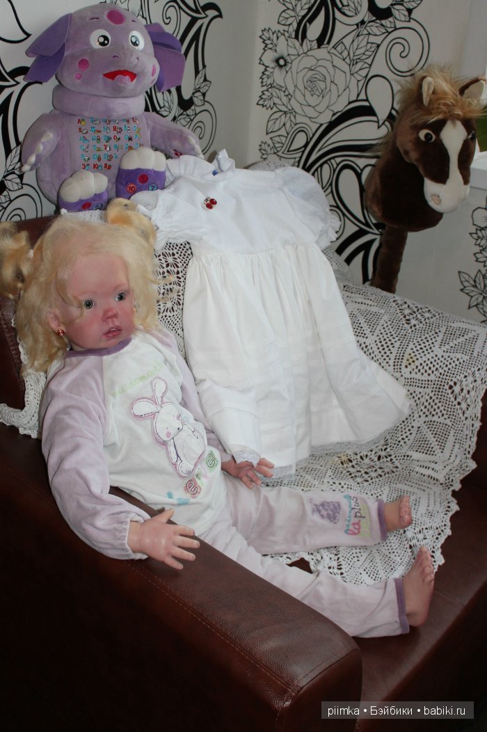 Моя зубастая Тибуша - кукла реборн Маруська (фото 4)