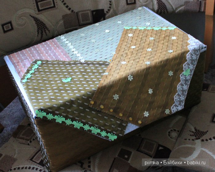 Мастер-класс. Короб для хранения