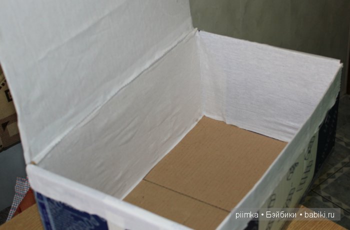 Мастер-класс. Короб для хранения