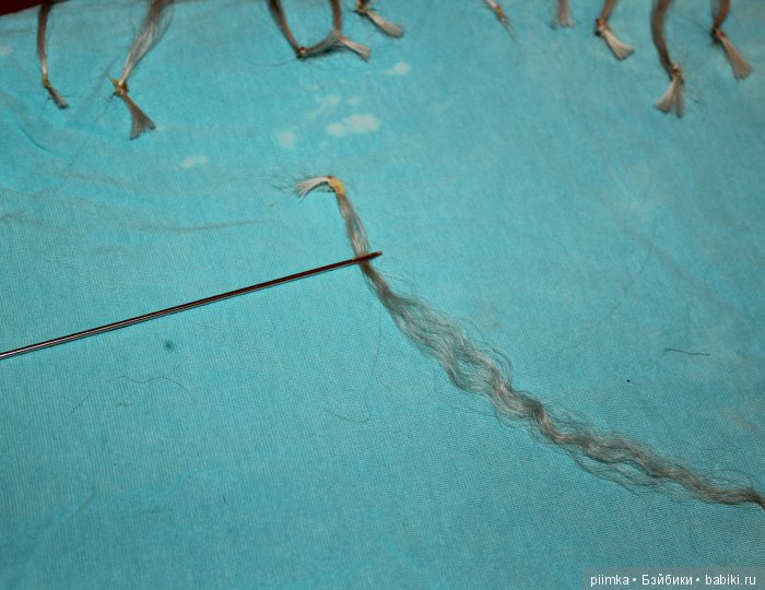 Возвращение, ремонт куклы (фото 6)