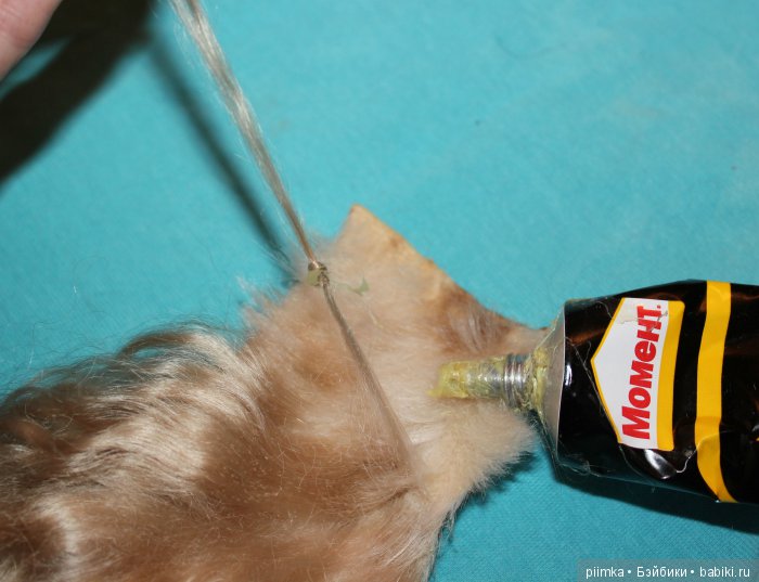 Возвращение, ремонт куклы (фото 2)