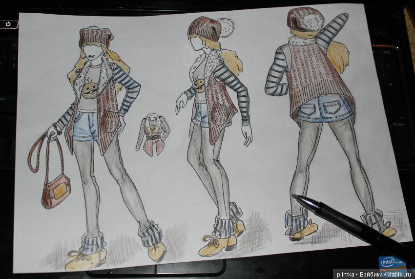 Осенняя прогулка — Куклы Lillycat (Лиликет)