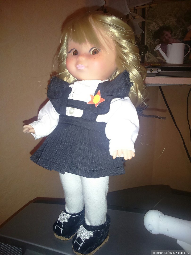 Мой ремонтный завод"ик — Ремонт кукол СССР и ГДР (немок): чернота (фото 2)