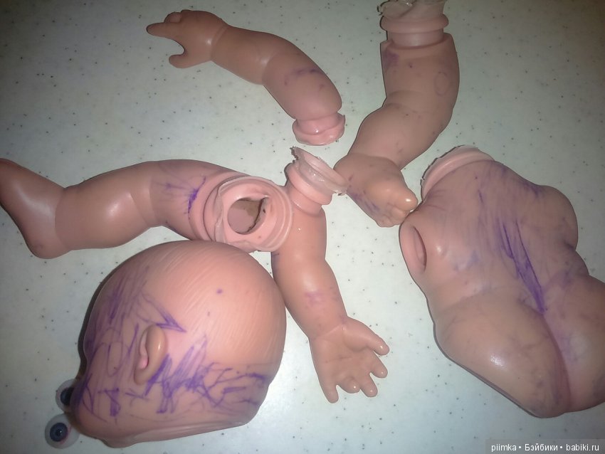 Мой ремонтный завод"ик — Ремонт кукол СССР и ГДР (немок): чернота