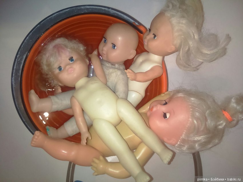 Мой ремонтный завод"ик — Ремонт кукол СССР и ГДР (немок): чернота (фото 3)