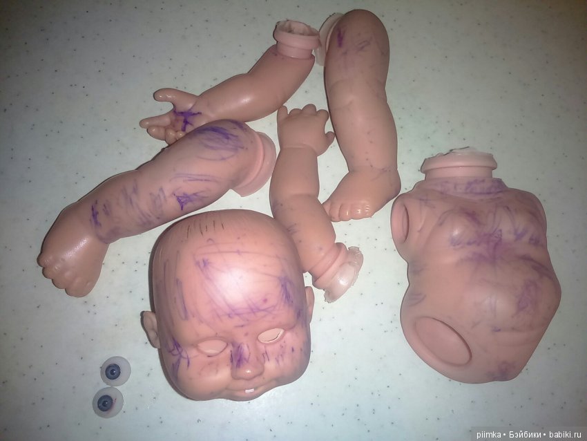 Мой ремонтный завод"ик — Ремонт кукол СССР и ГДР (немок): чернота