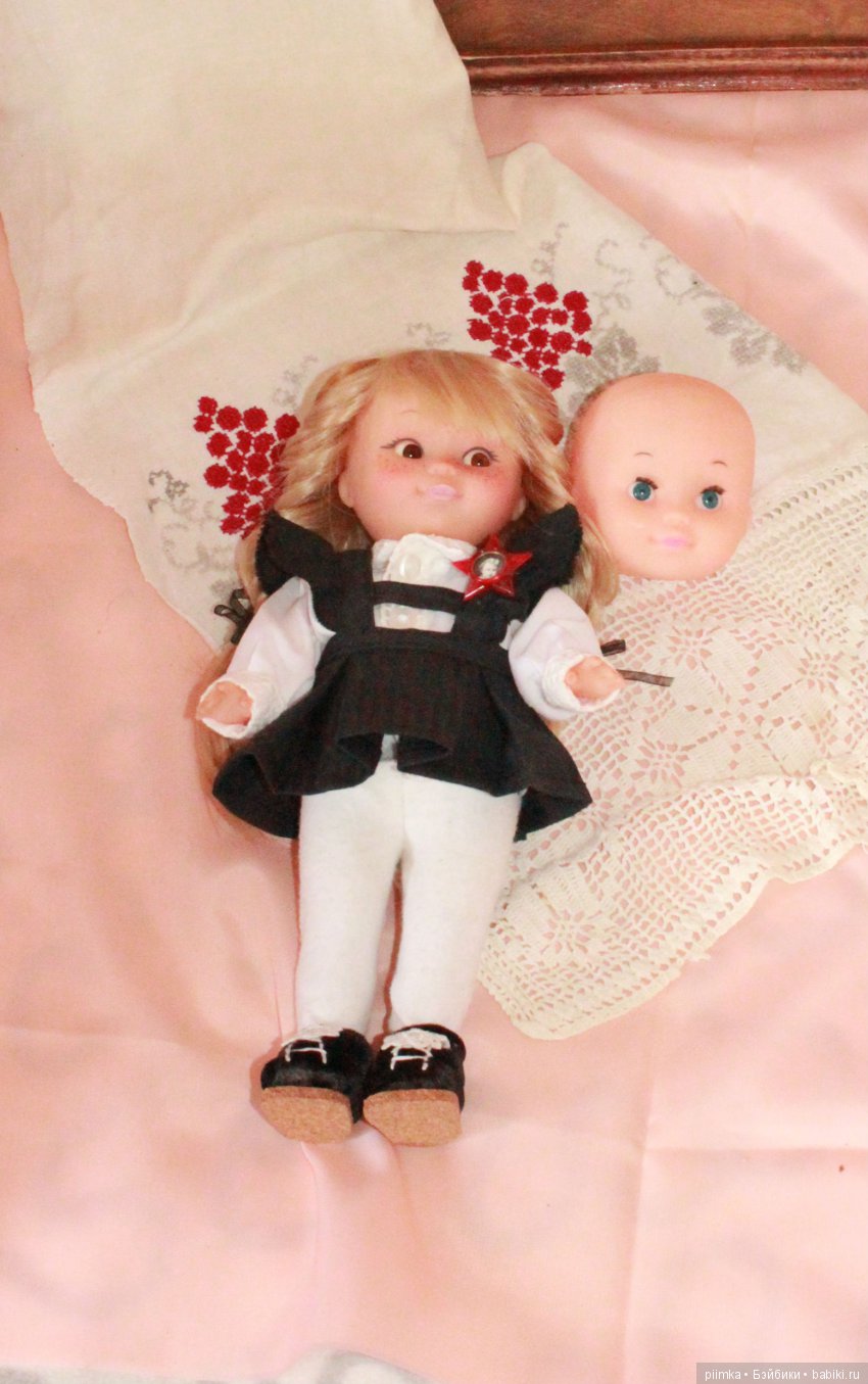 Мой ремонтный завод"ик — Ремонт кукол СССР и ГДР (немок): чернота (фото 7)