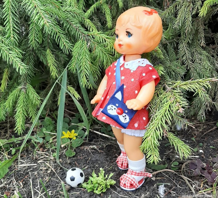 Куколка Юлька — Игрушки СССР и советского детства: резиновые (фото 9)