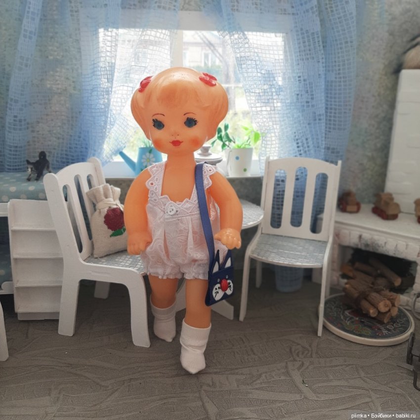 Куколка Юлька — Игрушки СССР и советского детства: резиновые (фото 3)
