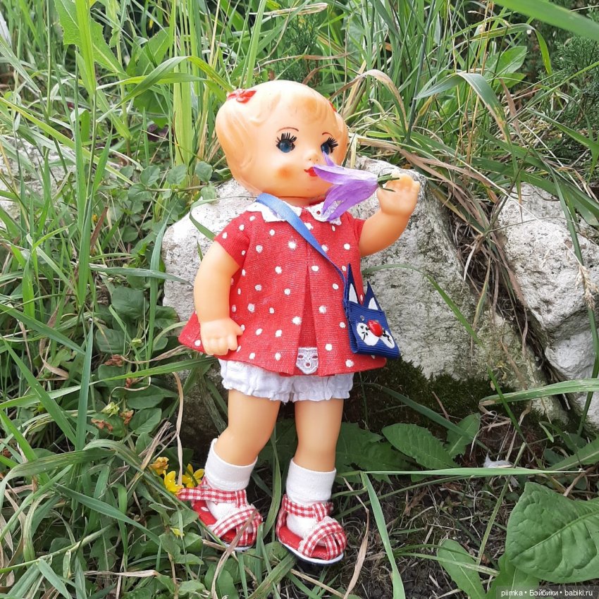 Куколка Юлька — Игрушки СССР и советского детства: резиновые (фото 10)