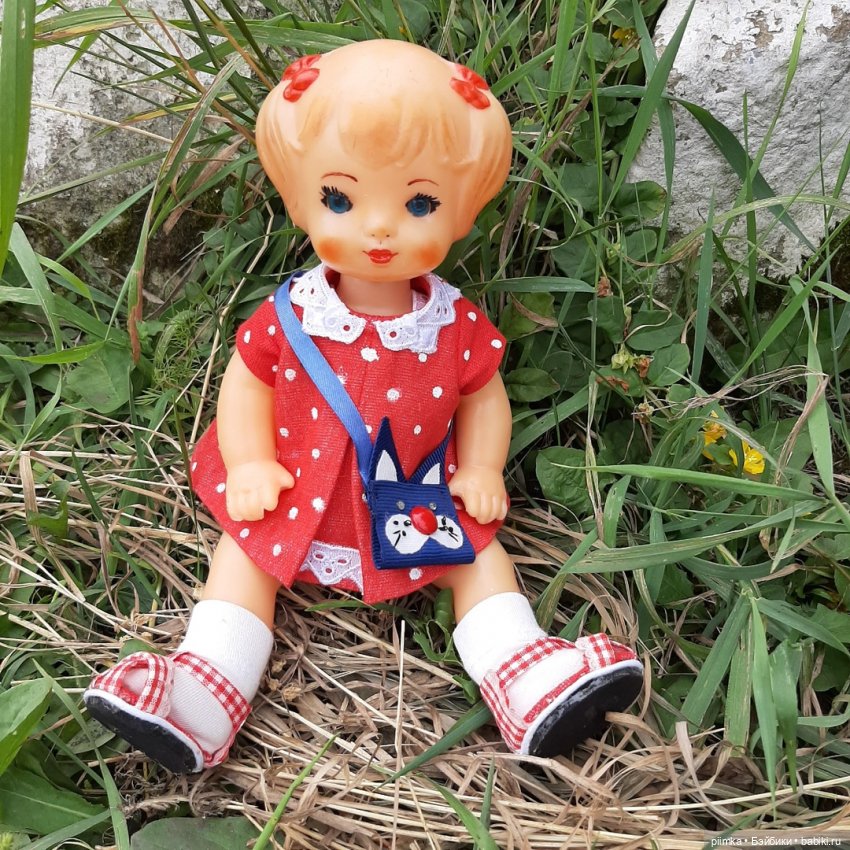 Куколка Юлька — Игрушки СССР и советского детства: резиновые (фото 5)