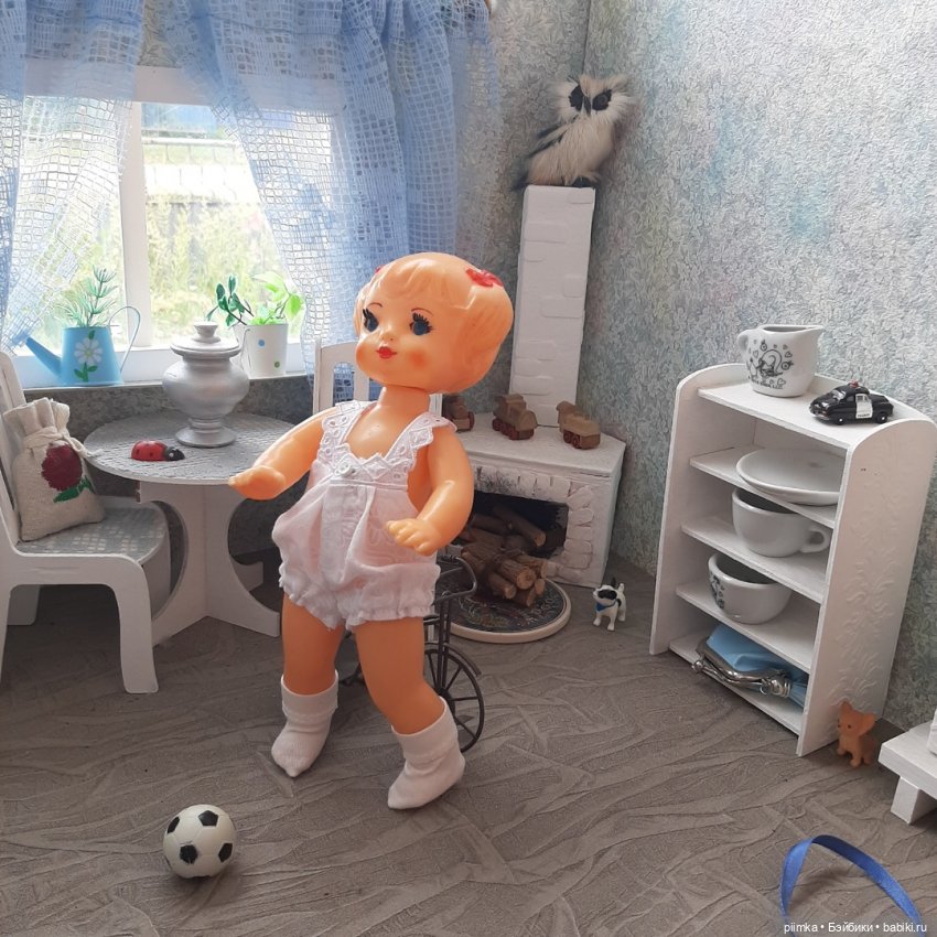 Куколка Юлька — Игрушки СССР и советского детства: резиновые