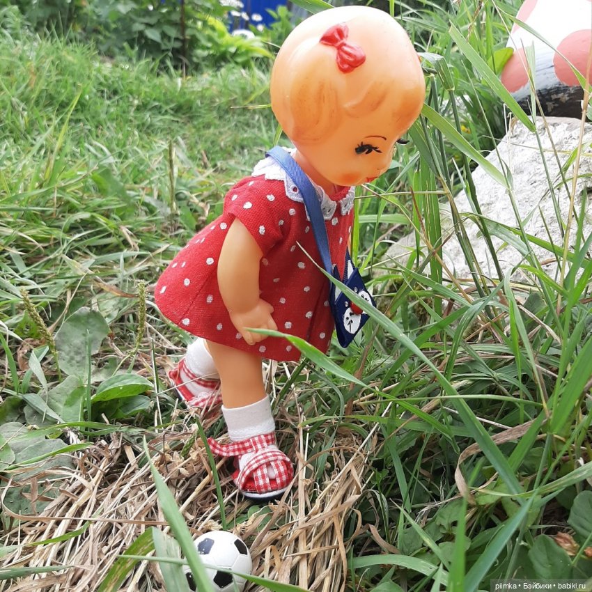 Куколка Юлька — Игрушки СССР и советского детства: резиновые (фото 7)