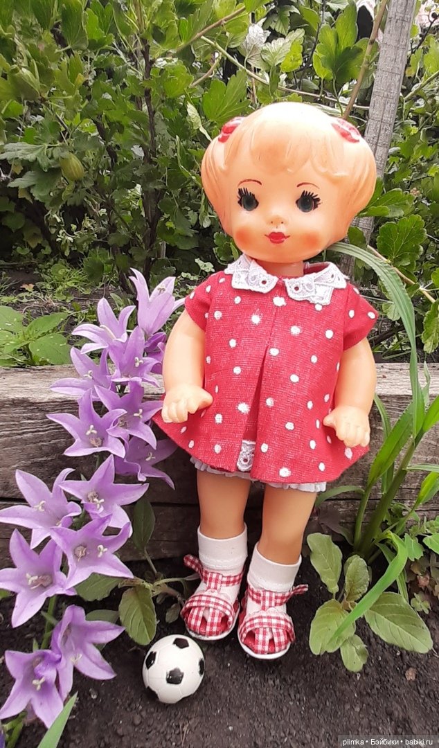Куколка Юлька — Игрушки СССР и советского детства: резиновые (фото 6)