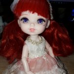 Милая шарнирная девочка, крупнее обычных Баболи по 16 см.