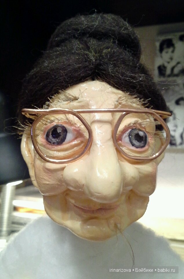 Бабушка Маланья, авторская кукла