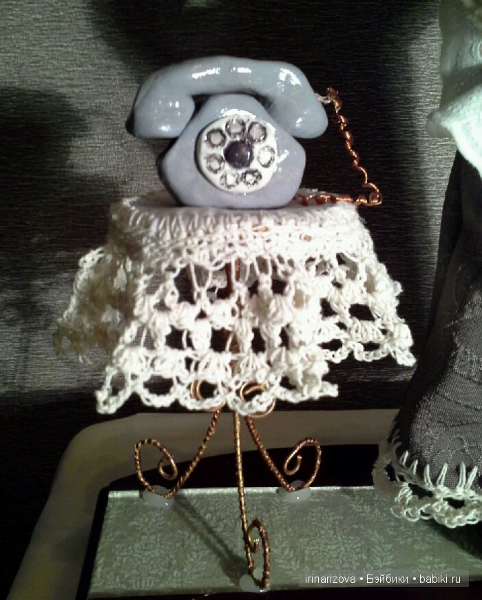 Бабушка Маланья, авторская кукла (фото 7)