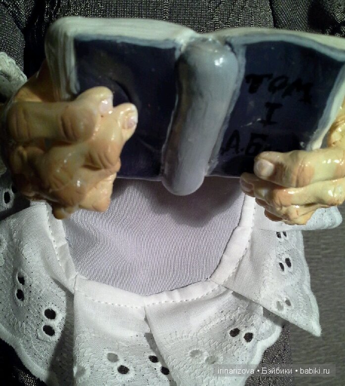 Бабушка Маланья, авторская кукла (фото 5)
