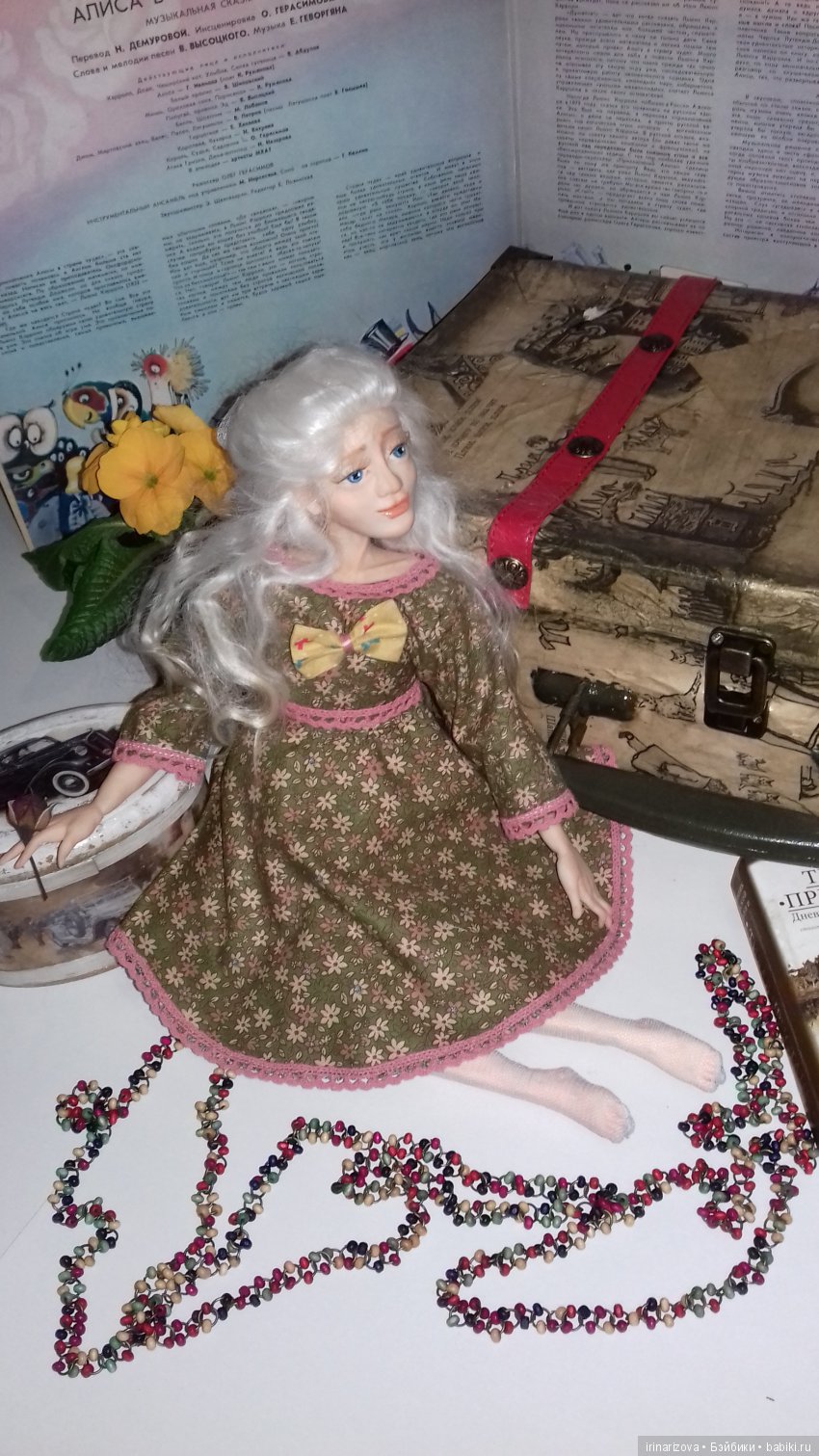 Алиса из страны чудес — Лепка авторских кукол: полимерная глина (фото 4)