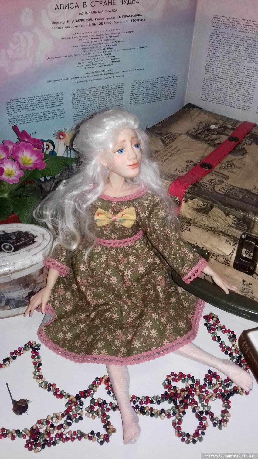 Алиса из страны чудес — Лепка авторских кукол: полимерная глина (фото 6)