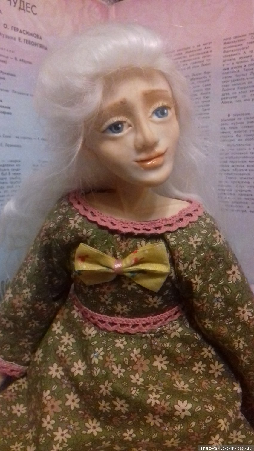 Алиса из страны чудес — Лепка авторских кукол: полимерная глина