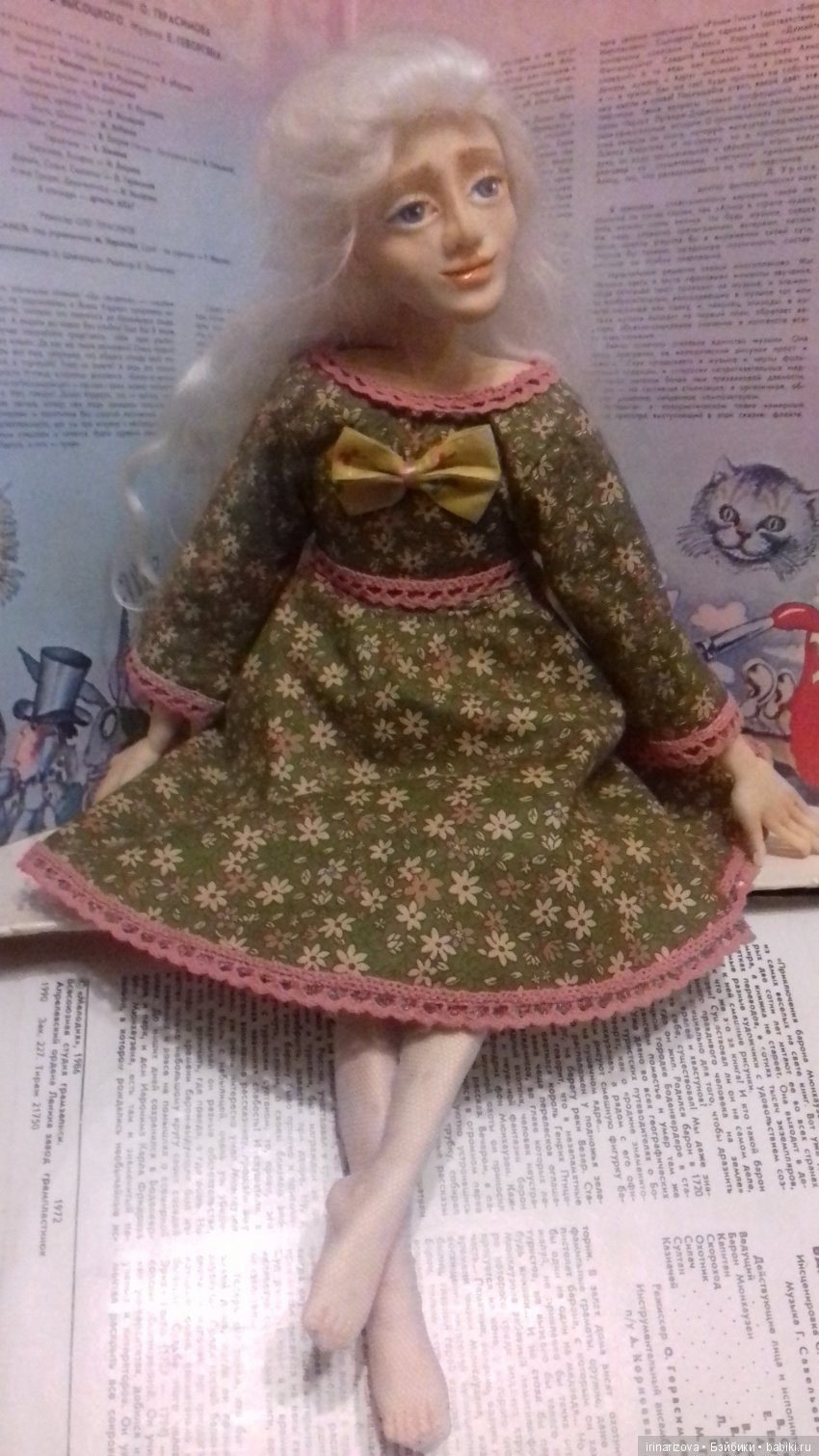 Алиса из страны чудес — Лепка авторских кукол: полимерная глина (фото 5)