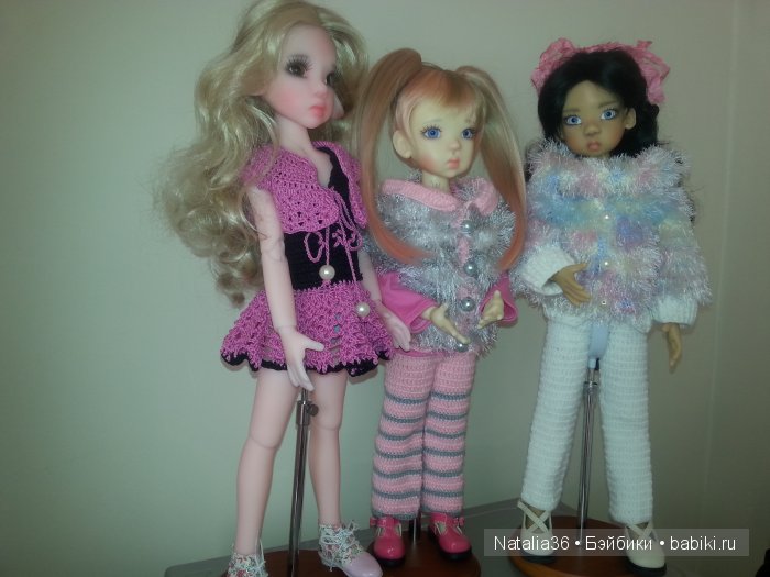 Мои вязалочки для кукол Kaye Wiggs