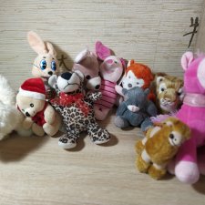 Мягкие игрушки лотом
