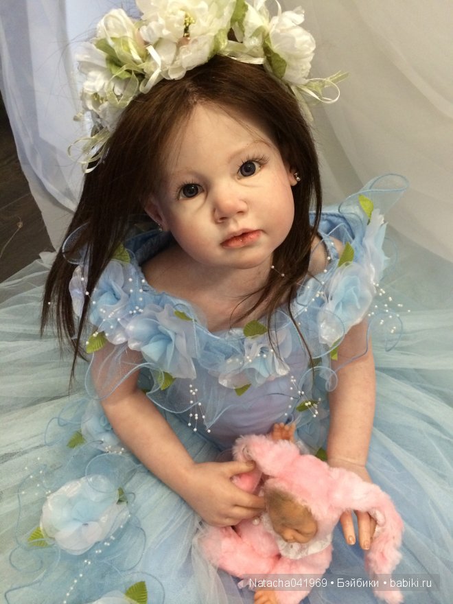 Милена - Нивея или девочка реборн в голубом