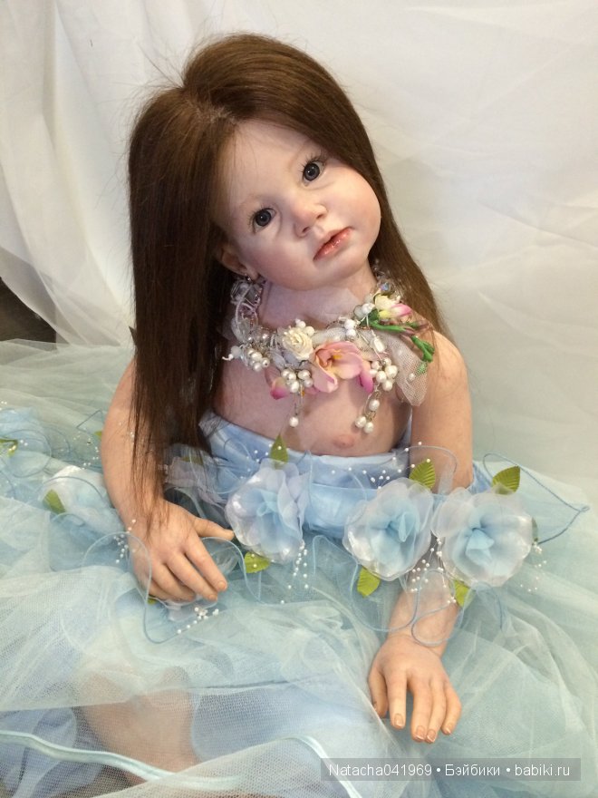 Милена - Нивея или девочка реборн в голубом