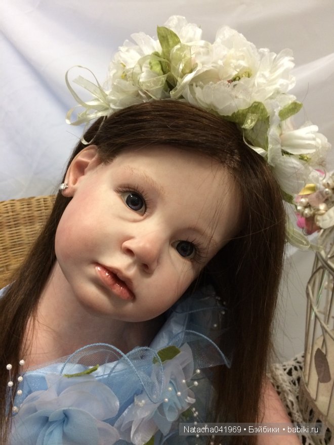 Милена - Нивея или девочка реборн в голубом