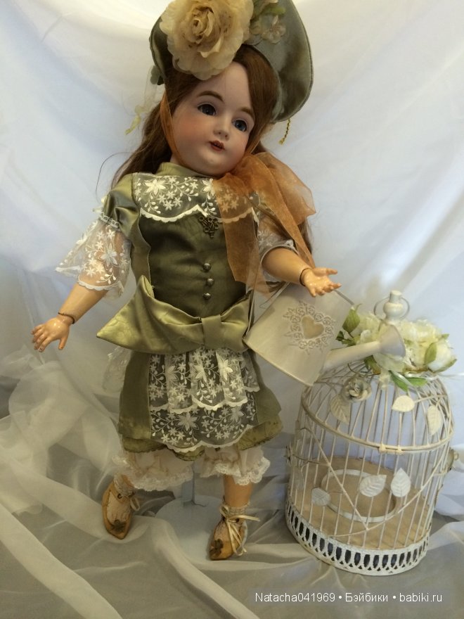 Цветочница Анюта Kestner — Антикварные куклы Kestner (Кестнер) JDK: Хильда (фото 3)