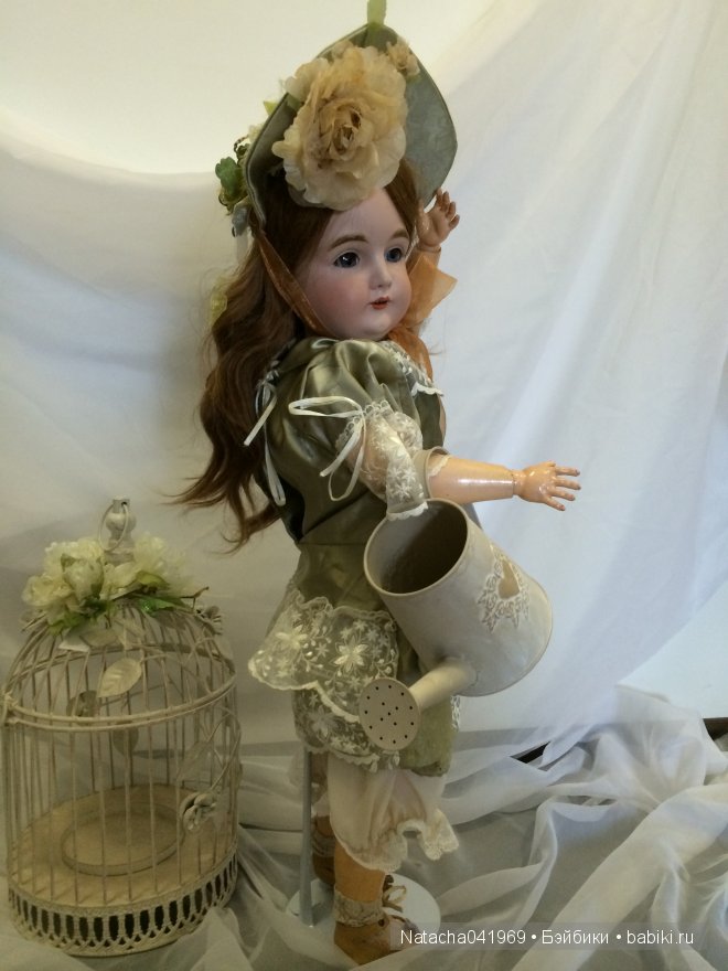 Цветочница Анюта Kestner — Антикварные куклы Kestner (Кестнер) JDK: Хильда (фото 8)