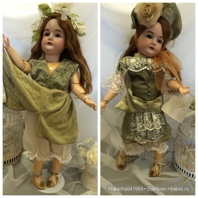 Цветочница Анюта Kestner — Антикварные куклы Kestner (Кестнер) JDK: Хильда (фото 6)