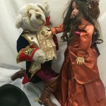 "Белый танец"или  Дамы приглашают кавалеров. Авторская игрушка Наташи Бабенко