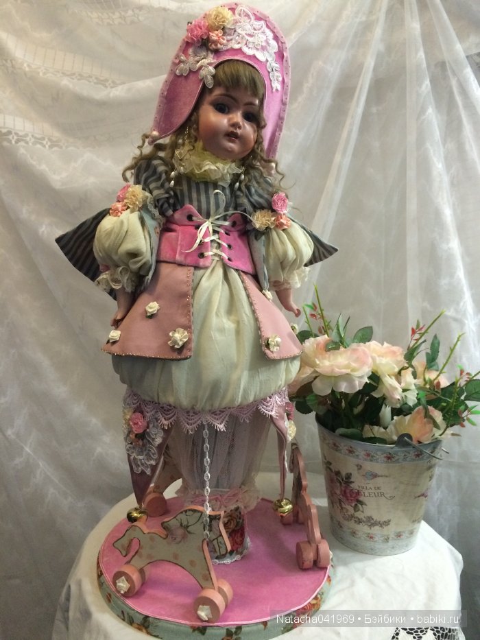 Мадам Монпасье — Антикварные куклы Simon & Halbig (S&H): Симон Хальбиг (фото 4)