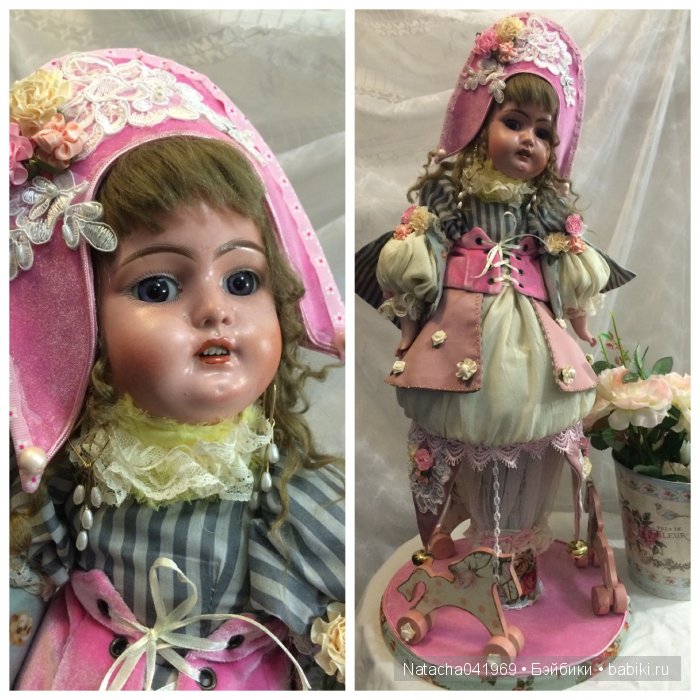 Мадам Монпасье — Антикварные куклы Simon & Halbig (S&H): Симон Хальбиг