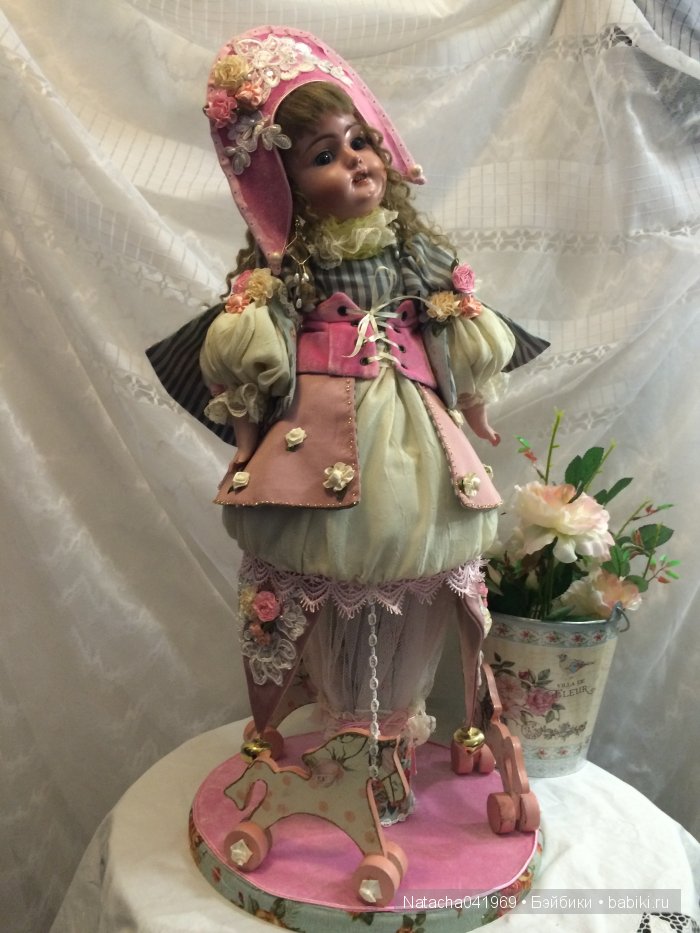 Мадам Монпасье — Антикварные куклы Simon & Halbig (S&H): Симон Хальбиг (фото 5)