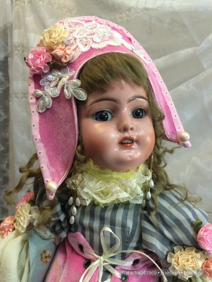 Мадам Монпасье — Антикварные куклы Simon & Halbig (S&H): Симон Хальбиг (фото 2)