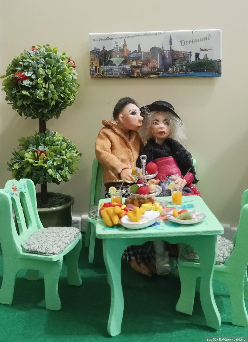 СОСЕДИ.Лера — Авторские миниатюрные куклы: лепка (фото 5)