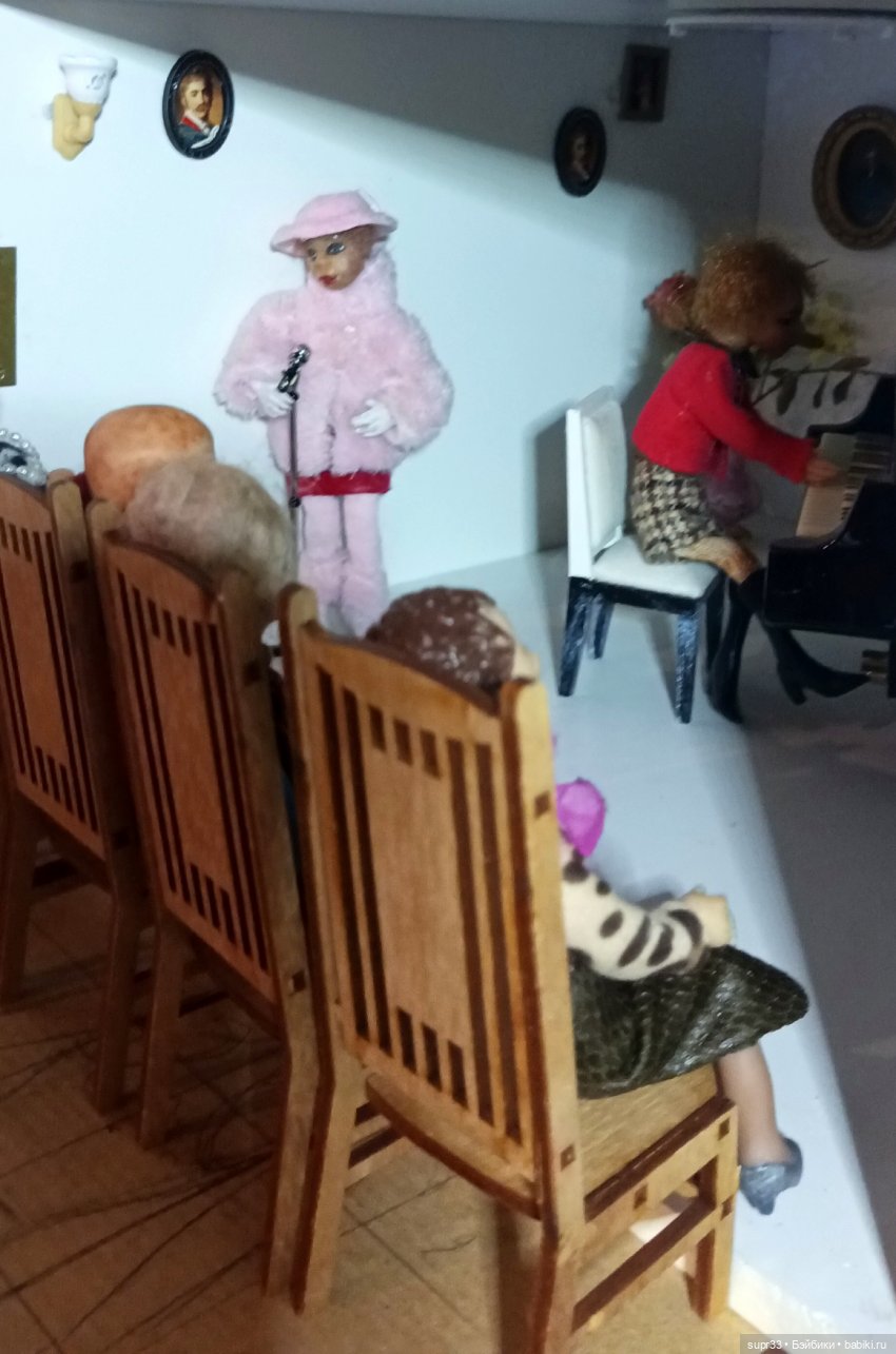 СОСЕДИ.Встреча — Авторские миниатюрные куклы: лепка