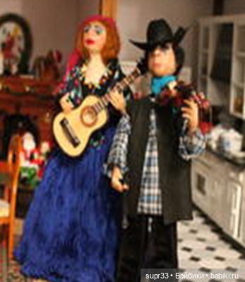 СОСЕДИ.Марго — Авторские миниатюрные куклы: лепка (фото 5)