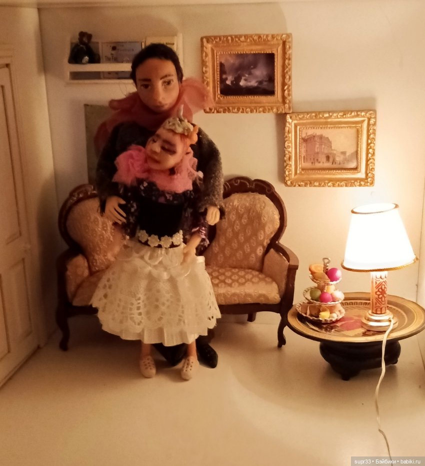 СОСЕДИ.Фрида.Заключение — Авторские миниатюрные куклы: лепка